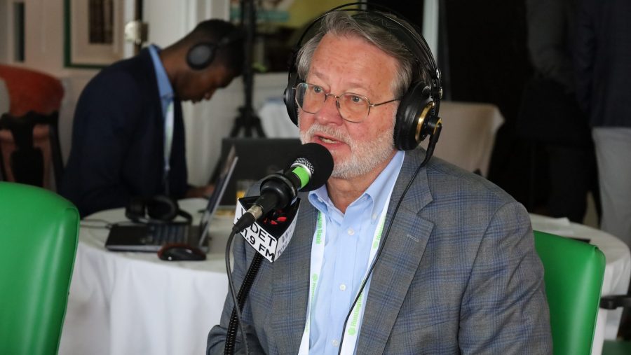 Outgoing Michigan U.S. Sen. Gary Peters joins The Metro during the 2025 Mackinac Policy Conference on Mackinac Island.