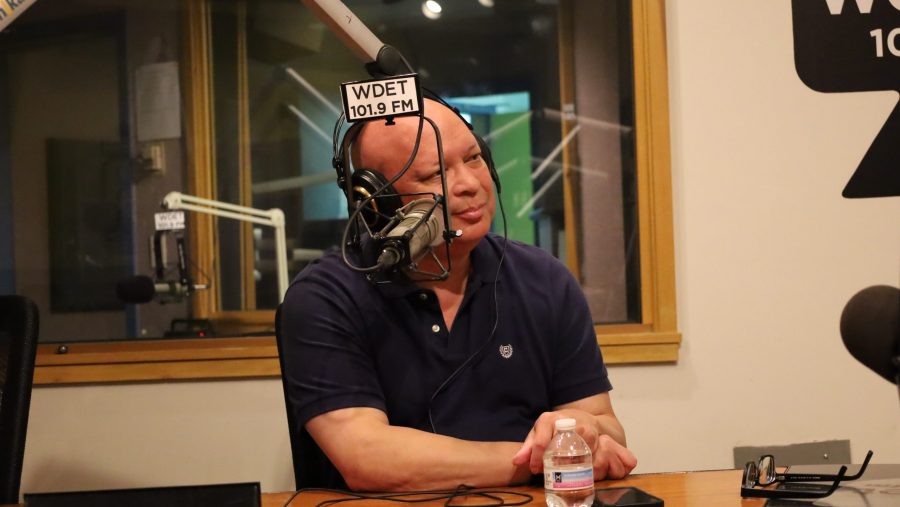 Mark Lee, president and CEO of The Lee Group, on The Metro at WDET Studios, May 13, 2025.