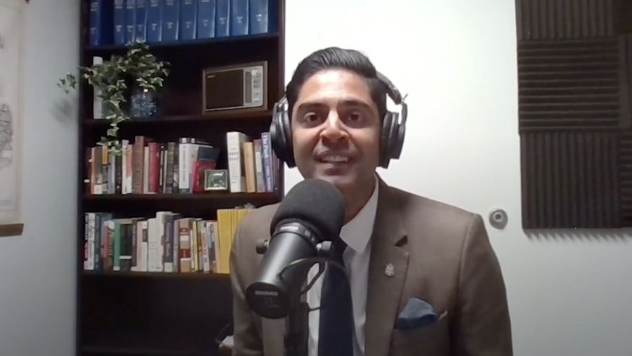 Michigan House Minority Leader Ranjeev Puri (D-Canton) on "MichMash," May 2025.