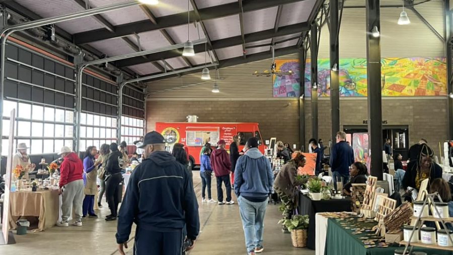 Inside Shed 5 at Eastern Market