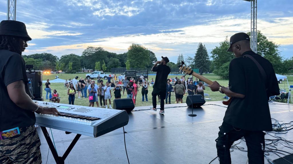 A concert at Rouge Park