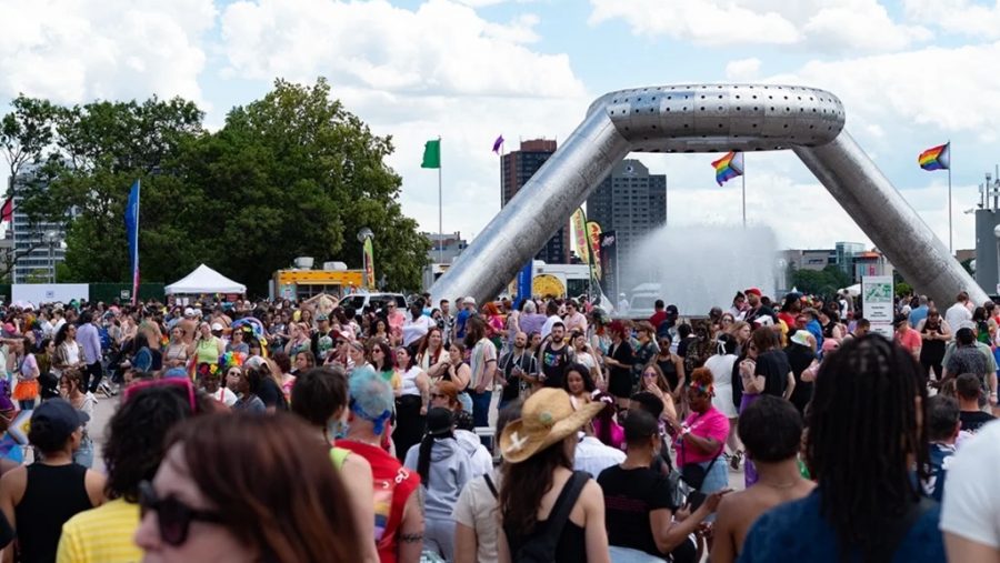 Motor City Pride at Hart Plaza in Detroit
