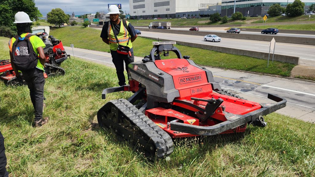 RC lawn mowers