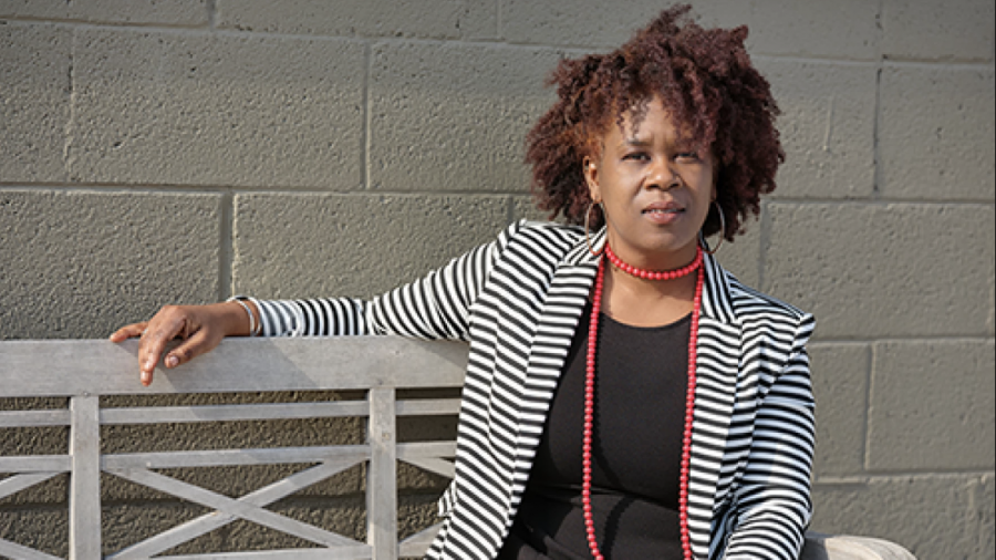 Donna Jackson, gallery manager of the Scarab Club in Detroit.