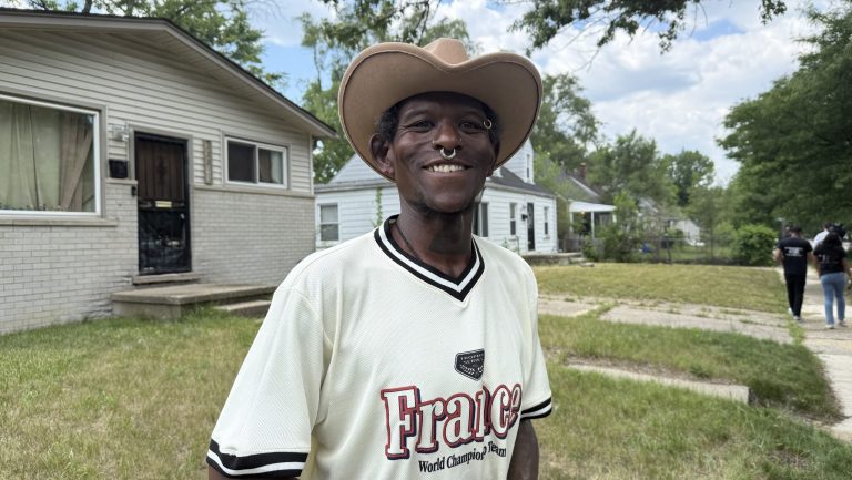 Eugene Brown II, a resident of Detroit's Brightmoor neighborhood on the city's west side, says honesty and action matters most to him in the city's next leader.