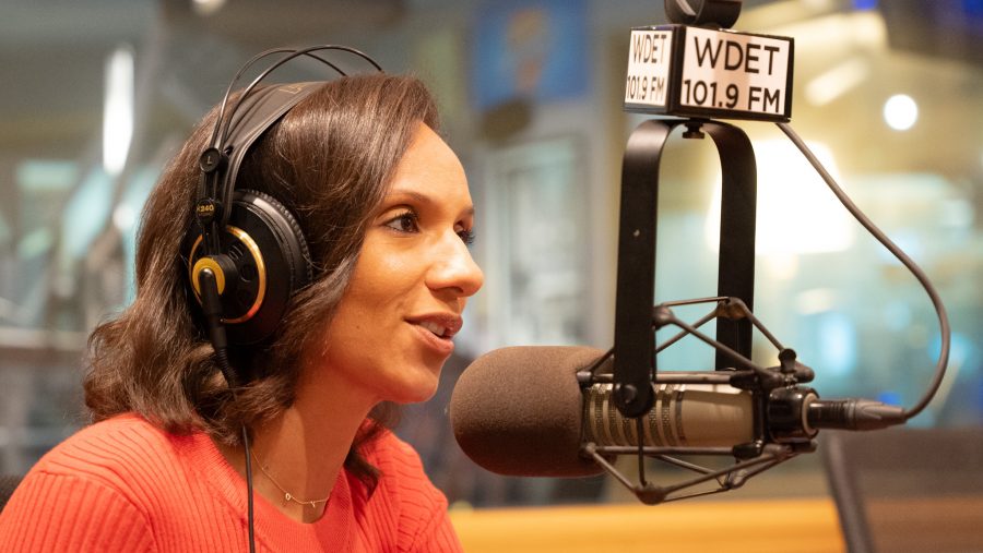Detroit City Council President Mary Sheffield joins The Metro live at WDET Studios, July 16, 2025.