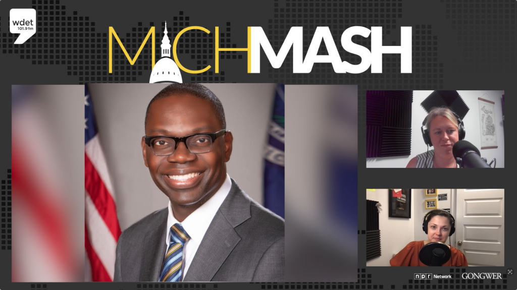 Garlin Gilchrist joins Alethia Kasben and Cheyna Roth on MichMash