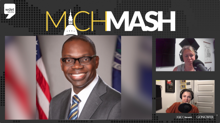 Garlin Gilchrist joins Alethia Kasben and Cheyna Roth on MichMash