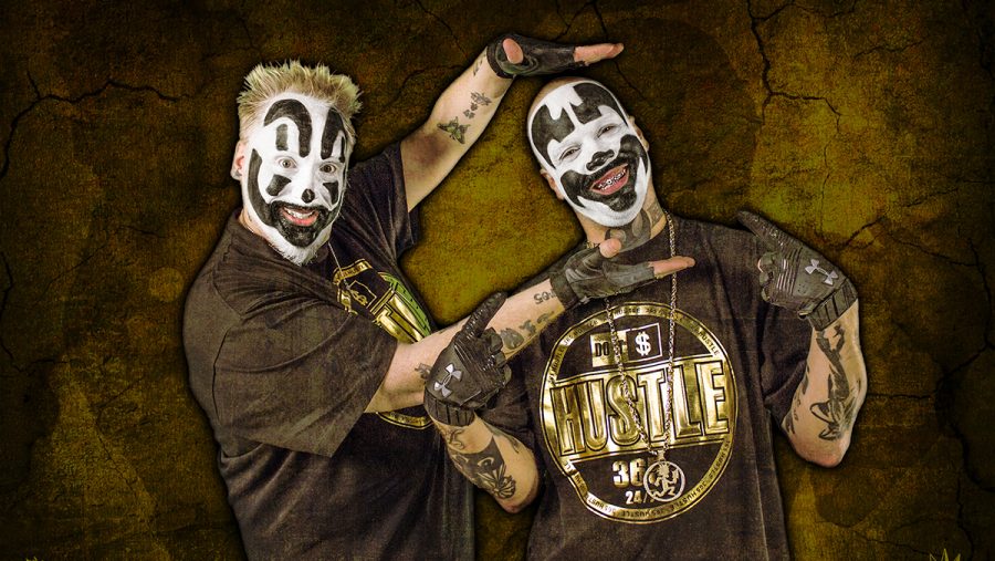 Violent J (left) and Shaggy 2 Dope of Insane Clown Posse.