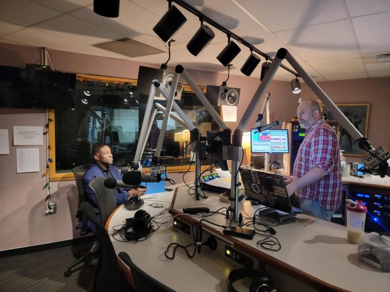 Russ McNamara interviews Rev. Solomon Kinloch in the WDET studio ahead of Detroit’s mayoral election.