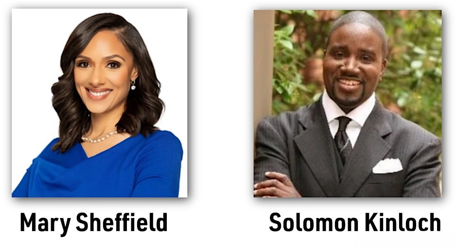 a7b08fb2-c206-46a1-ad27-87f3c61f82e0 Headshots of mayoral candidates Mary Sheffield and Solomon Kinloch