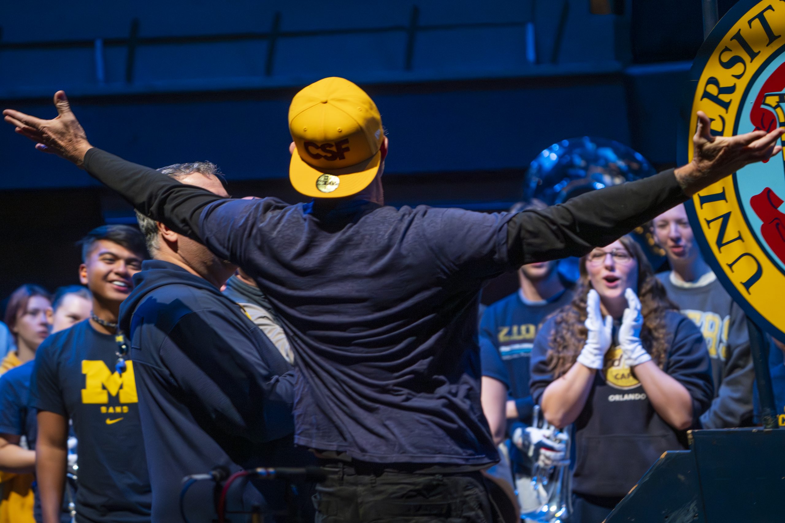 Chad Smith rehearsal