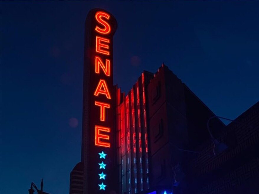 The Senate Theater Marquee
