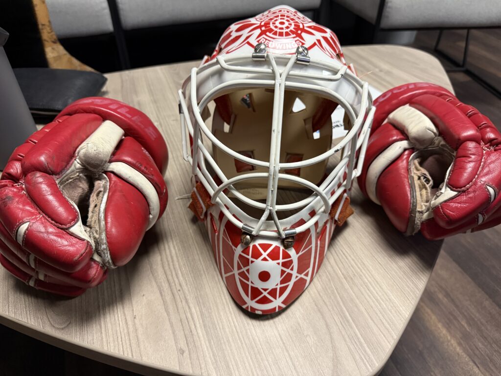The Red Wings equipment