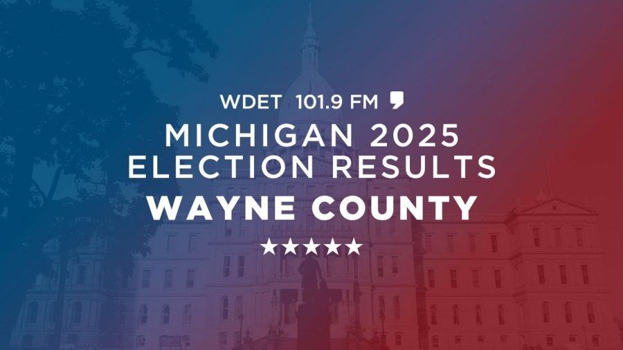 Wayne County Michigan 2025 election results from WDET