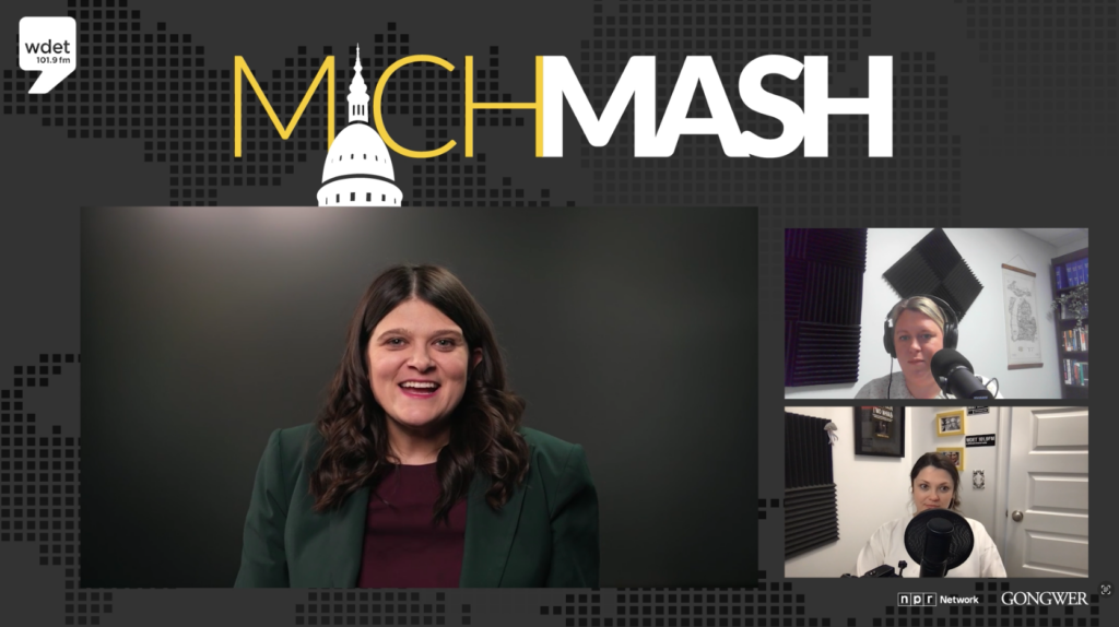 Haley Stevens joins Alethia Kasben and Cheyna Roth on MichMash