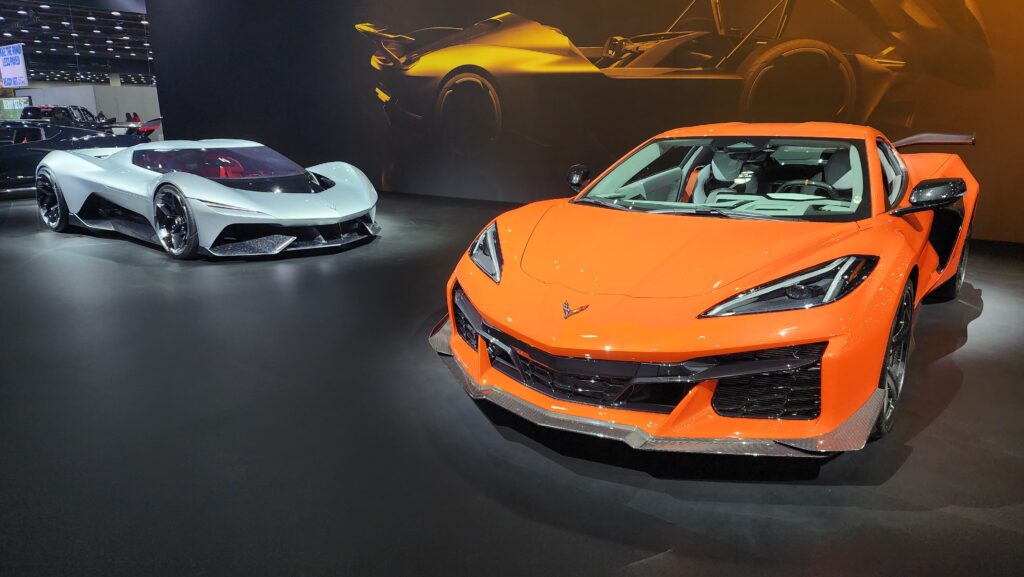 Detroit Auto Show Corvettes