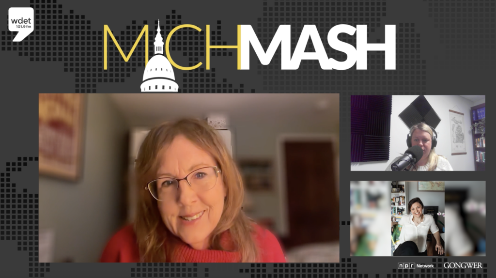 Paula Gardner joins Alethia Kasben and Cheyna Roth on MichMash