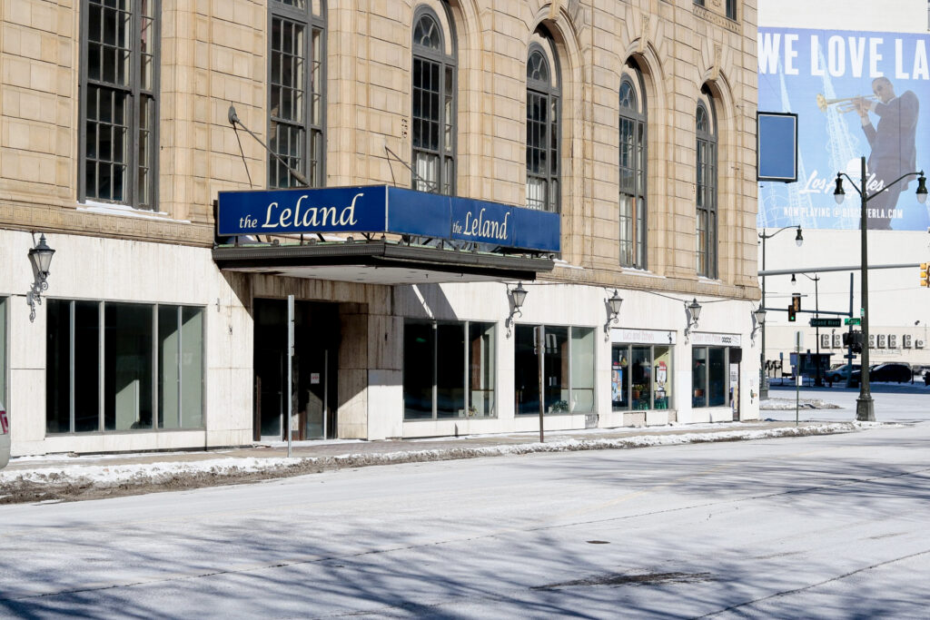 The Leland House, a hundred-year-old hotel that was converted into an apartment building, now sits empty due to structural issues