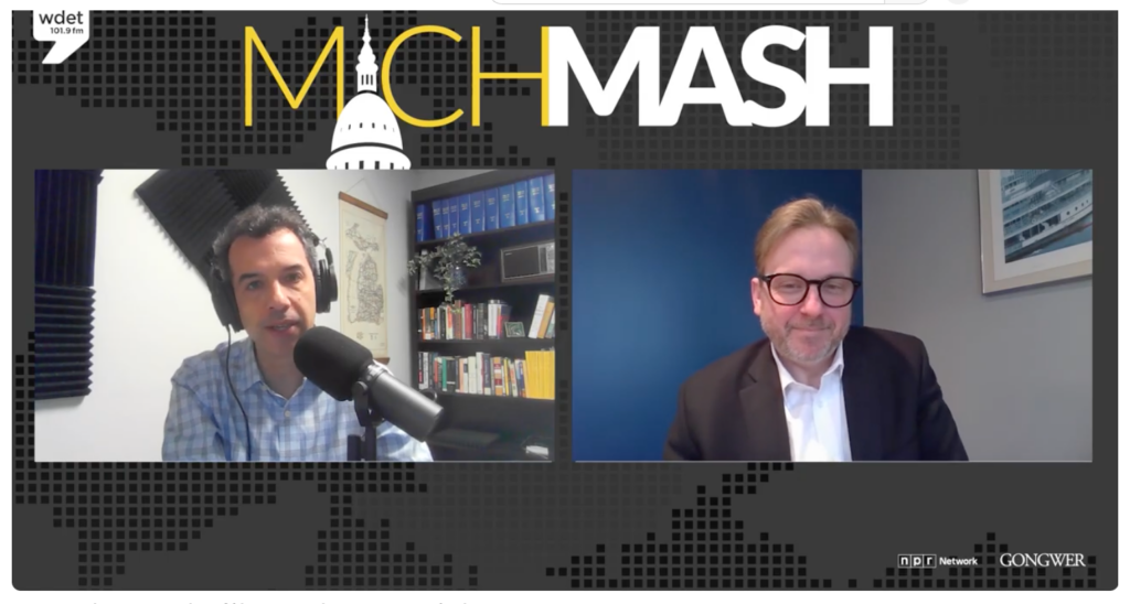 Screenshot from this weeks MichMash