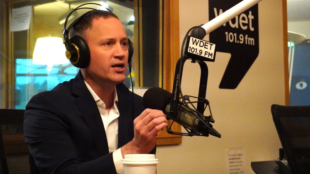 Leonard on Metro WDET 3
