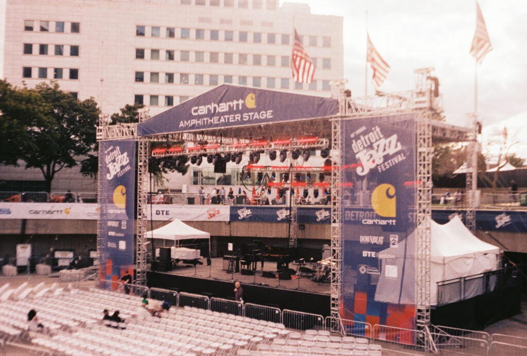 Detroit Jazz Festival Carhartt stage